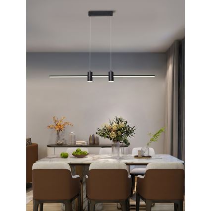 Immax NEO 07230L - Світлодіодна підвісна люстра з регулюванням яскравості NEO LITE ESTRELAS LED/30W/230V 2700-6500K Wi-Fi Tuya + пульт дистанційного керування