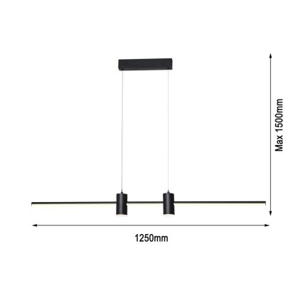 Immax NEO 07230L - Світлодіодна підвісна люстра з регулюванням яскравості NEO LITE ESTRELAS LED/30W/230V 2700-6500K Wi-Fi Tuya + пульт дистанційного керування