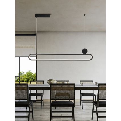 Immax NEO 07231L - Светодиодная подвесная люстра с регулированием яркости NEO LITE OVALE LED/50W/230V 2700-6500K Wi-Fi Tuya + дистанционное управление