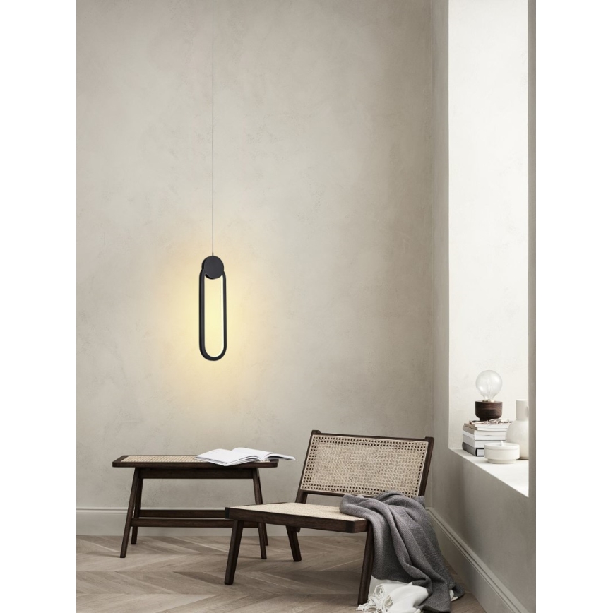 Immax NEO 07232L - Светодиодная подвесная люстра с регулированием яркости NEO LITE OVALE LED/22W/230V 2700-6500K Wi-Fi Tuya + дистанционное управление