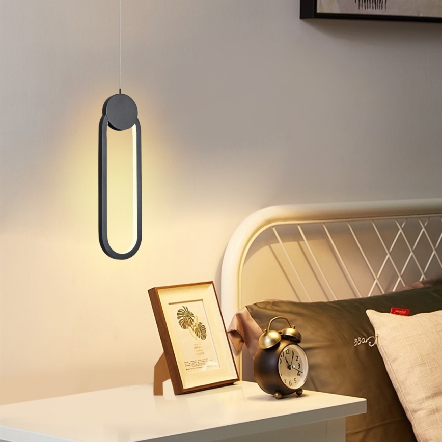 Immax NEO 07232L - Светодиодная подвесная люстра с регулированием яркости NEO LITE OVALE LED/22W/230V 2700-6500K Wi-Fi Tuya + дистанционное управление