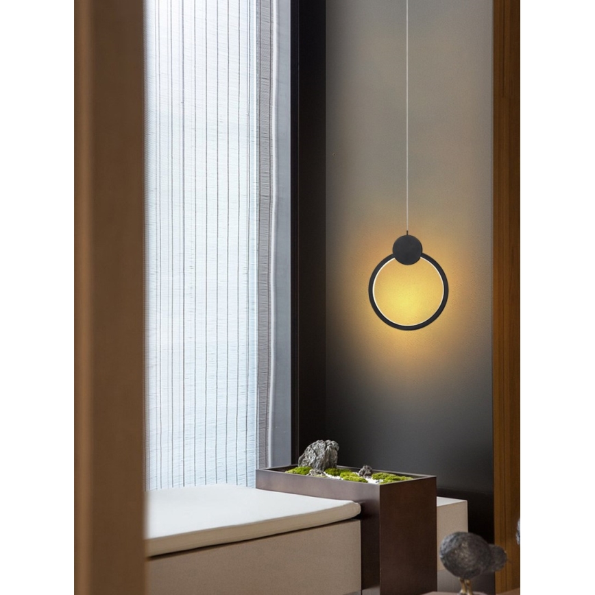 Immax NEO 07233L - Светодиодная подвесная люстра с регулированием яркости NEO LITE OVALE LED/18W/230V Wi-Fi Tuya 2700-6500K + дистанционное управление