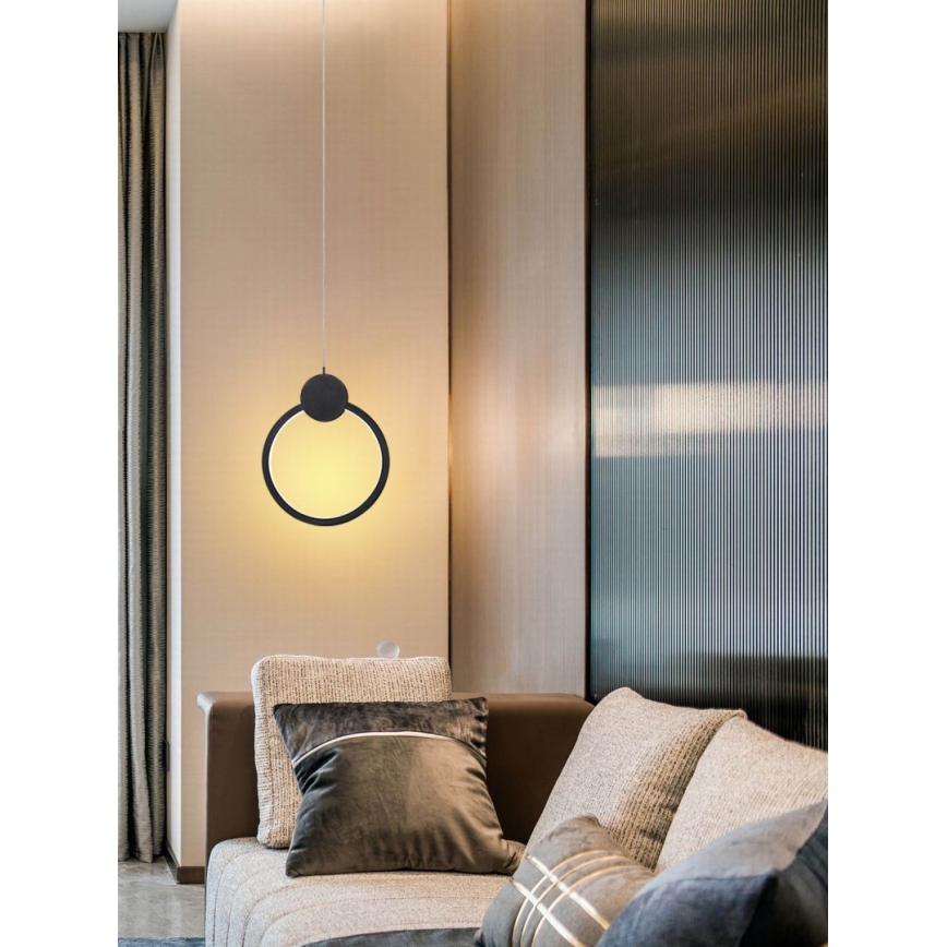 Immax NEO 07233L - Светодиодная подвесная люстра с регулированием яркости NEO LITE OVALE LED/18W/230V Wi-Fi Tuya 2700-6500K + дистанционное управление
