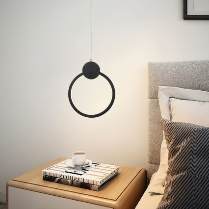 Immax NEO 07233L - Світлодіодна підвісна люстра з регулюванням яскравості NEO LITE OVALE LED/18W/230V Wi-Fi Tuya 2700-6500K + пульт дистанційного керування