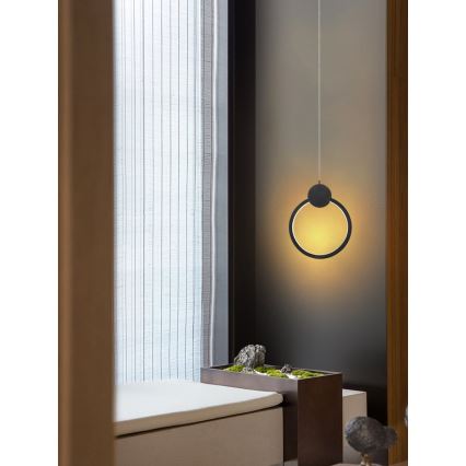 Immax NEO 07233L - Світлодіодна підвісна люстра з регулюванням яскравості NEO LITE OVALE LED/18W/230V Wi-Fi Tuya 2700-6500K + пульт дистанційного керування
