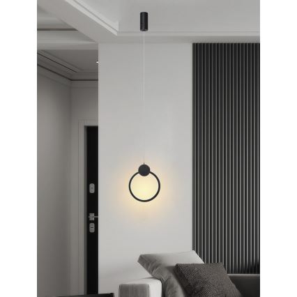 Immax NEO 07233L - Світлодіодна підвісна люстра з регулюванням яскравості NEO LITE OVALE LED/18W/230V Wi-Fi Tuya 2700-6500K + пульт дистанційного керування