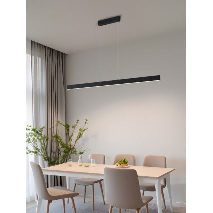 Immax NEO 07234L - Светодиодная подвесная люстра с регулированием яркости NEO LITE TRIANGOLO LED/28W/230V Wi-Fi Tuya 2700-6500K + дистанционное управление
