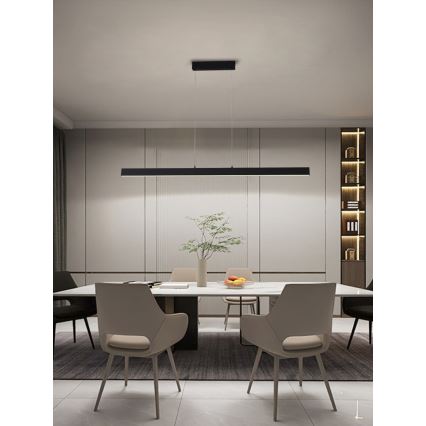 Immax NEO 07234L - Светодиодная подвесная люстра с регулированием яркости NEO LITE TRIANGOLO LED/28W/230V Wi-Fi Tuya 2700-6500K + дистанционное управление