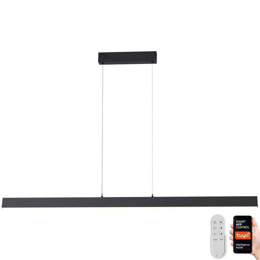 Immax NEO 07234L - Светодиодная подвесная люстра с регулированием яркости NEO LITE TRIANGOLO LED/28W/230V Wi-Fi Tuya 2700-6500K + дистанционное управление