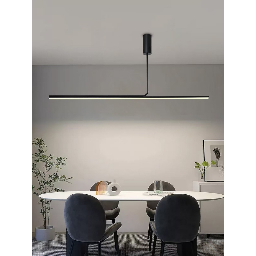 Immax NEO 07235L - LED люстра на штанзі з регулюванням яскравості NEO LITE ASTA LED/28W/230V Wi-Fi Tuya 2700-6500K + пульт дистанційного керування
