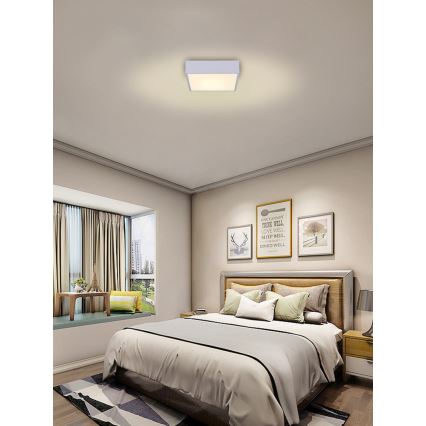 Immax NEO 07238L - Светодиодный потолочный светильник с регулированием яркости CANTO LED/22W/230V белый Tuya + дистанционное управление