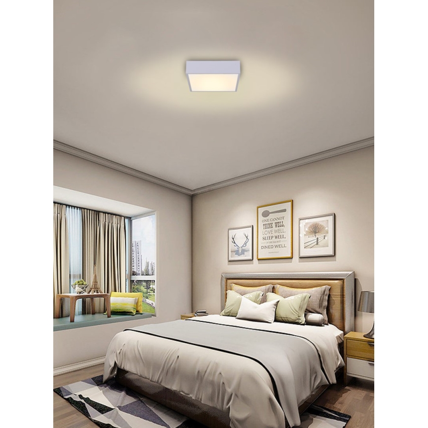 Immax NEO 07238L - Светодиодный потолочный светильник с регулированием яркости CANTO LED/22W/230V белый Tuya + дистанционное управление