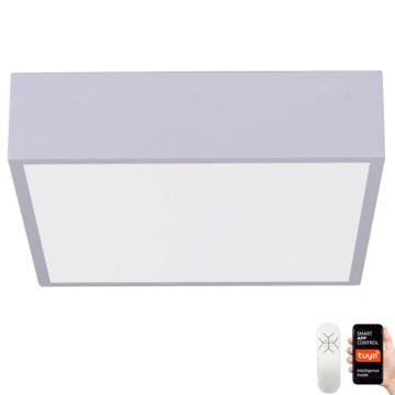 Immax NEO 07238L - Світлодіодний димований стельовий світильник CANTO LED/22W/230V білий Tuya + дистанційне керування