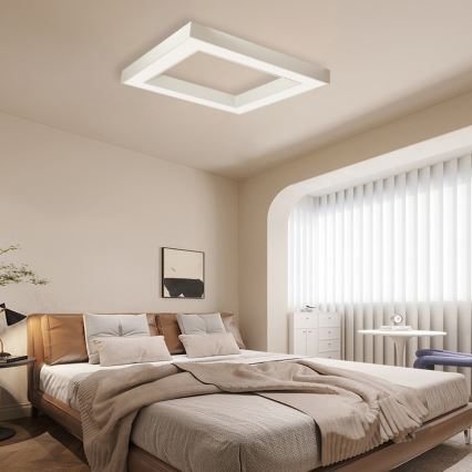 Immax NEO 07240L - Светодиодный потолочный светильник с регулированием яркости CANTO LED/60W/230V 2700-6500K Tuya белый