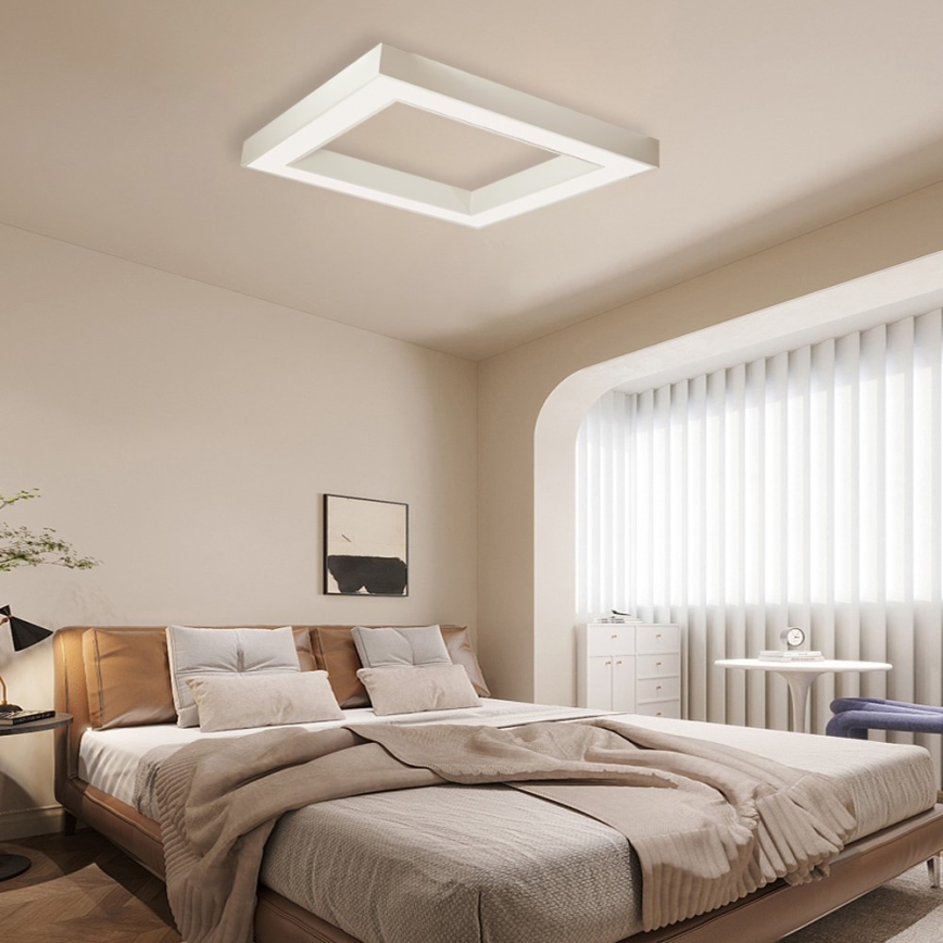 Immax NEO 07240L - Светодиодный потолочный светильник с регулированием яркости CANTO LED/60W/230V 2700-6500K Tuya белый