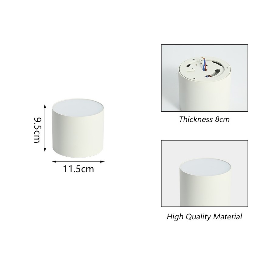 Immax NEO 07241L - димований стельовий світильник RONDATE LED/18W/230V 11,5 см Wi-Fi Tuya