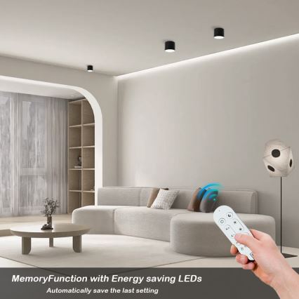 Immax NEO 07242L - Светодиодный потолочный светильник с регулированием яркости RONDATE LED/18W/230V 11,5 см Wi-Fi Tuya