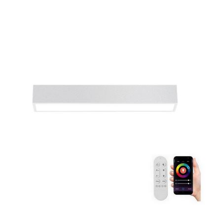 Immax NEO 07257L - Светодиодный потолочный светильник с регулированием яркости NEO LITE LUNGO LED/20W/230V 3000-6000K Wi-Fi Tuya белый + дистанционное управление