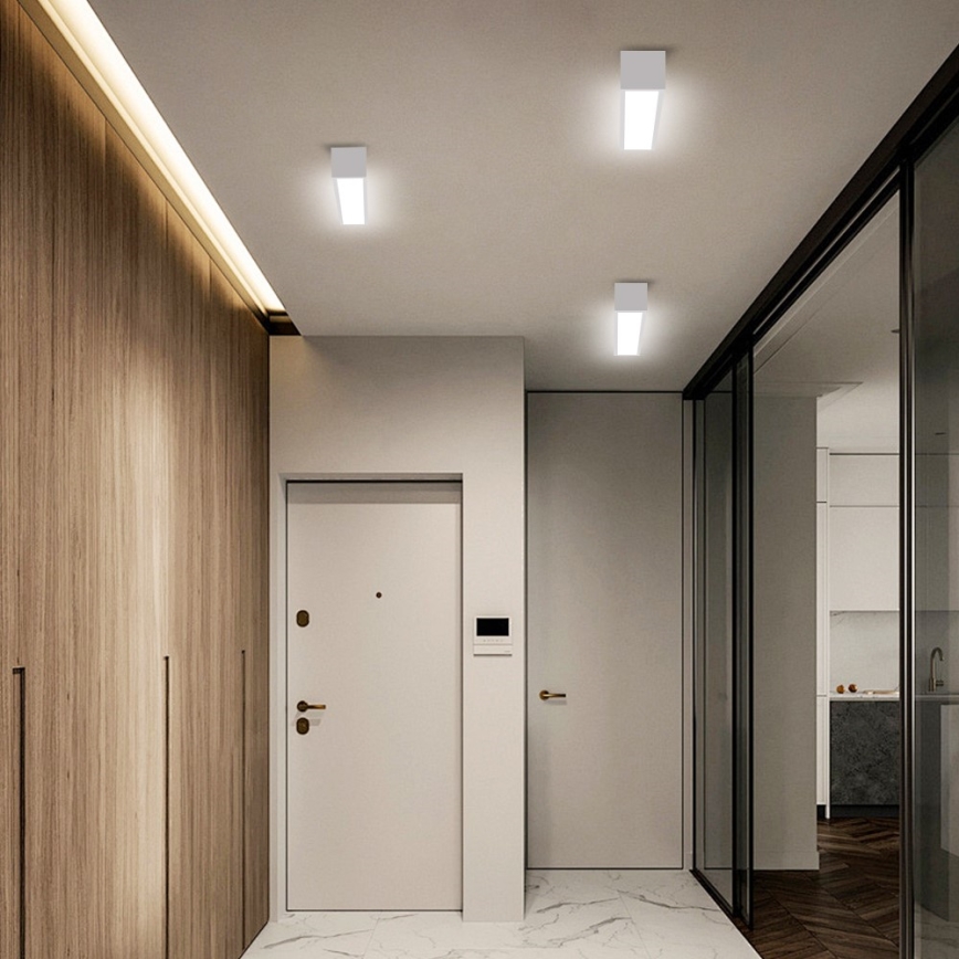 Immax NEO 07257L - Светодиодный потолочный светильник с регулированием яркости NEO LITE LUNGO LED/20W/230V 3000-6000K Wi-Fi Tuya белый + дистанционное управление