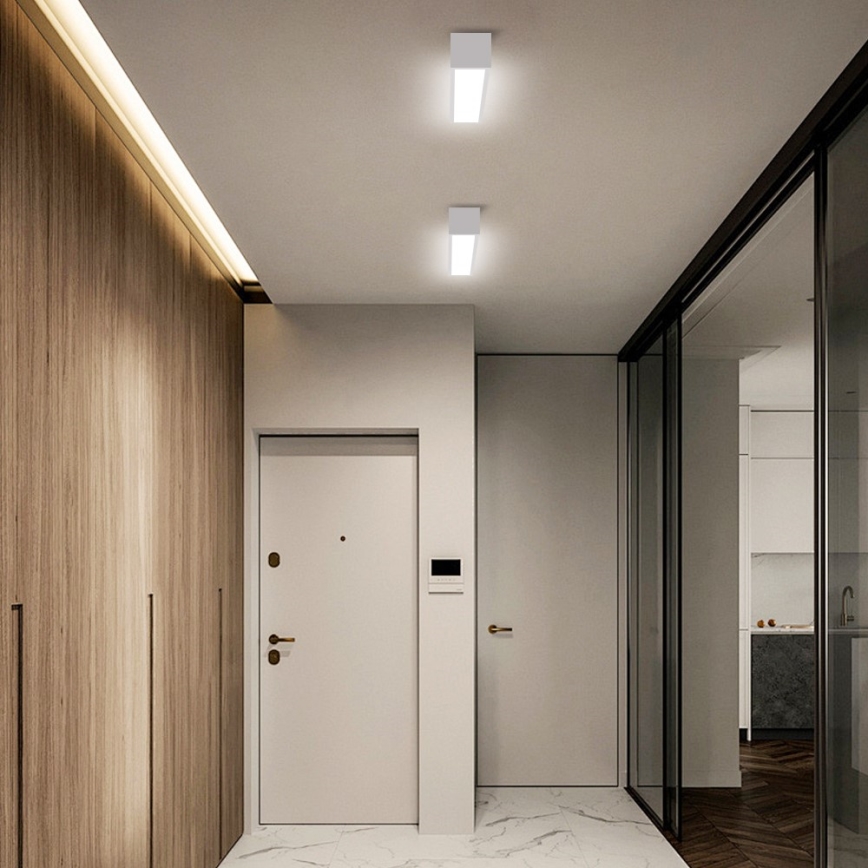 Immax NEO 07257L - Светодиодный потолочный светильник с регулированием яркости NEO LITE LUNGO LED/20W/230V 3000-6000K Wi-Fi Tuya белый + дистанционное управление