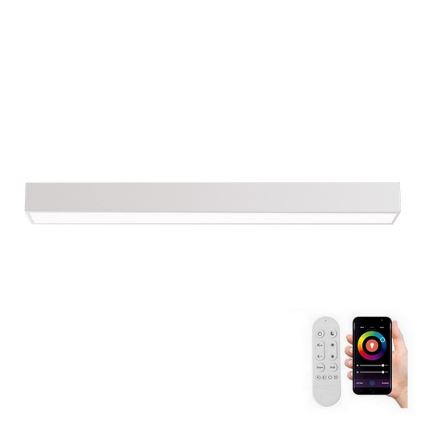 Immax NEO 07258L - Светодиодный потолочный светильник с регулированием яркости NEO LITE LUNGO LED/29W/230V 3000-6000K Wi-Fi Tuya белый + дистанционное управление