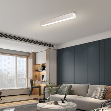 Immax NEO 07258L - Светодиодный потолочный светильник с регулированием яркости NEO LITE LUNGO LED/29W/230V 3000-6000K Wi-Fi Tuya белый + дистанционное управление