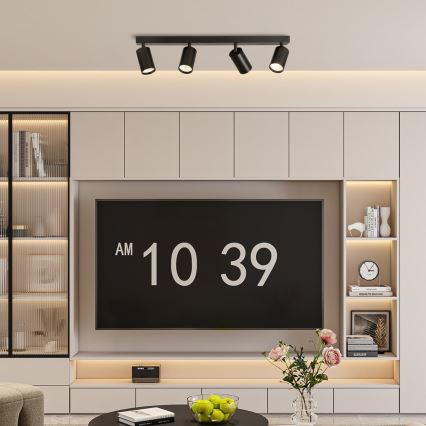 Immax NEO 07265Z - Светодиодный точечный RGB+CCT светильник с регулированием яркости NEO PUNTO 4xGU10/4,8W/230V Tuya