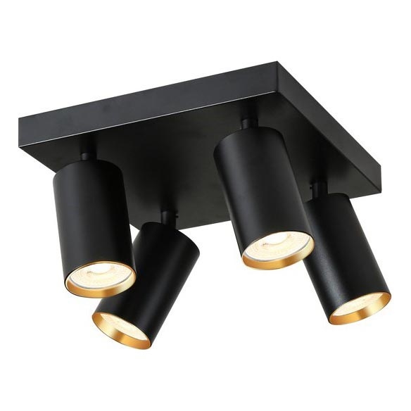 Immax NEO 07267Z - Светодиодный точечный RGB+CCT светильник с регулированием яркости NEO PUNTO 4xGU10/4,8W/230V Wi-Fi Tuya