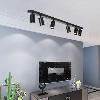 Immax NEO 07268W - LED RGB+CCT Точковий світильник з регулюванням яскравості NEO LITE PUNTO 6xGU10/6W/230V Wi-Fi Tuya