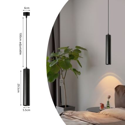 Immax NEO 07270W - Светодиодная подвесная RGB+CCT люстра с регулированием яркости NEO LITE PUNTO 1xGU10/6W/230V Wi-Fi Tuya