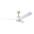 Immax NEO 07281L - LED+CCT диммируемый потолочный вентилятор BEAUTY LED/18 Вт/230 В 3000/4000/6000K Wi-Fi Tuya + пульт дистанционного управления