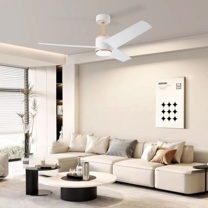 Immax NEO 07281L - LED+CCT Димований стельовий вентилятор BEAUTY LED/18W/230V 3000/4000/6000K Wi‑Fi Tuya + пульт дистанційного керування