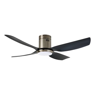 Immax NEO 07282L - LED+CCT диммируемый потолочный вентилятор PURE LED/24W/230V 3000/4000/6000K Wi-Fi Tuya + пульт дистанционного управления