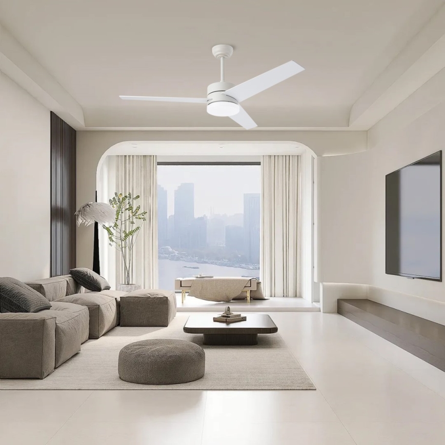 Immax NEO 07284L - LED+CCT затемнюваний стельовий вентилятор VARIABLE LED/24W/230V 3000/4000/6000K Wi-Fi Tuya діаметр 132 см + пульт дистанційного керування