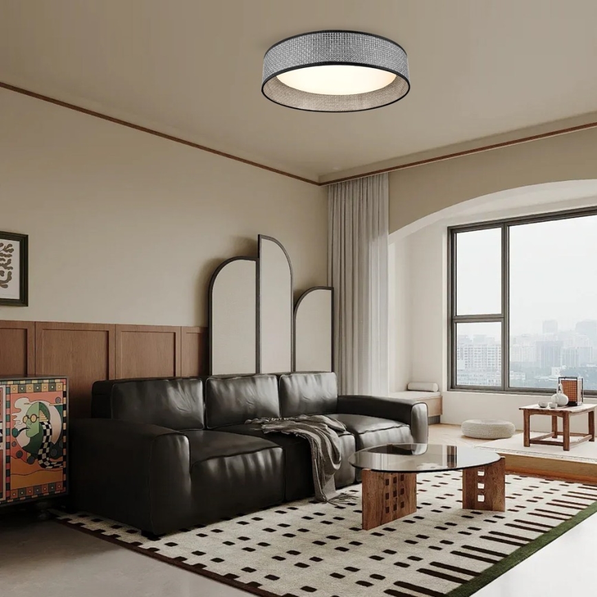 Immax NEO 07287L - Диммируемый потолочный светильник LED+CCT LONA LED/36W/230V 3000-6000K Wi-Fi Tuya диаметр 45,5 см + пульт дистанционного управления