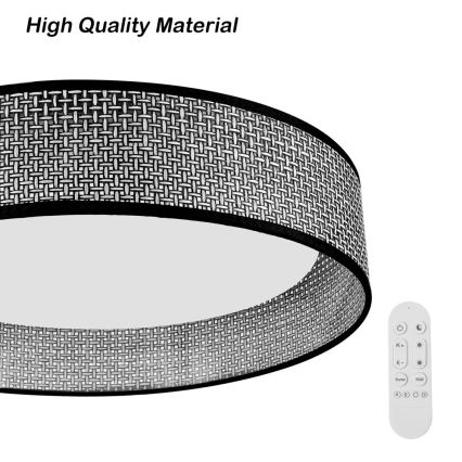 Immax NEO 07287L - Диммируемый потолочный светильник LED+CCT LONA LED/36W/230V 3000-6000K Wi-Fi Tuya диаметр 45,5 см + пульт дистанционного управления