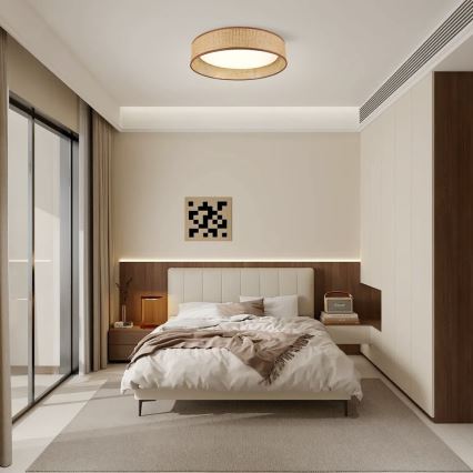 Immax NEO 07288L - LED+CCT диммируемый потолочный светильник LONA LED/36W/230V 3000-6000K Wi-Fi Tuya диаметр 45,5 см + дистанционный пульт