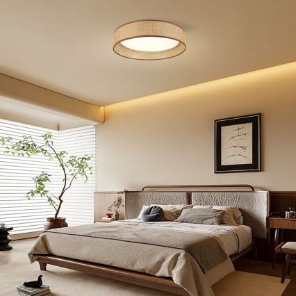 Immax NEO 07288L - LED+CCT диммируемый потолочный светильник LONA LED/36W/230V 3000-6000K Wi-Fi Tuya диаметр 45,5 см + дистанционный пульт