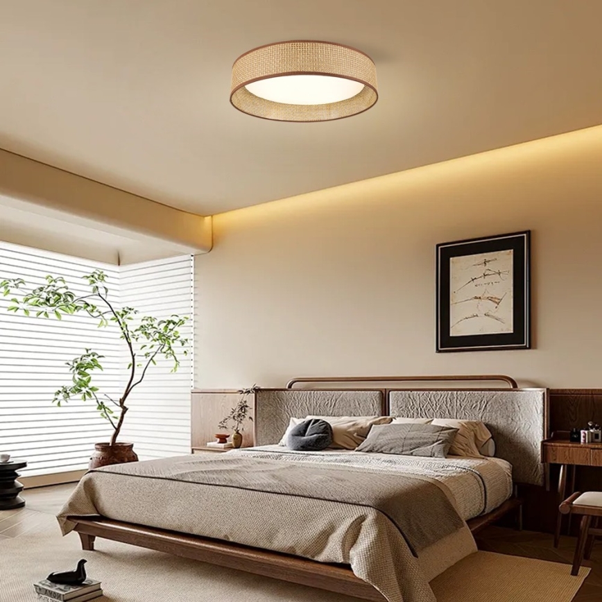 Immax NEO 07288L - LED+CCT диммируемый потолочный светильник LONA LED/36W/230V 3000-6000K Wi-Fi Tuya диаметр 45,5 см + дистанционный пульт