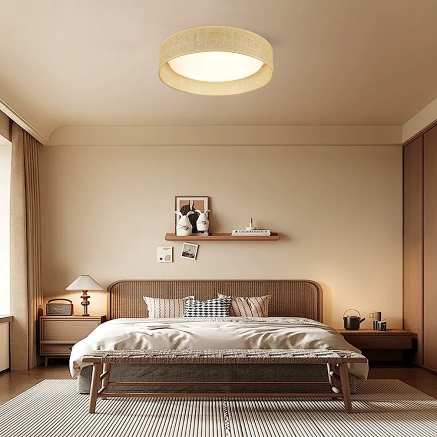 Immax NEO 07289L - LED+CCT димований стельовий світильник LONA LED/36 Вт/230 В 3000-6000K Wi-Fi Tuya діаметр 45,5 см + пульт дистанційного керування