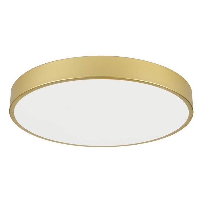 Immax NEO 07293L - LED стельний світильник з регулюванням яскравості NEO LITE SEMPLICI LED/60W/230V 3000-6000K діаметр 60 см Wi-Fi Tuya золотий + пульт дистанційного керування