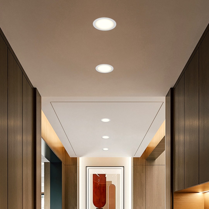 Immax NEO 07294L - регульований вбудований точковий світильник DOWN LED/36W/230V Wi-Fi Tuya діаметр 23 см білий