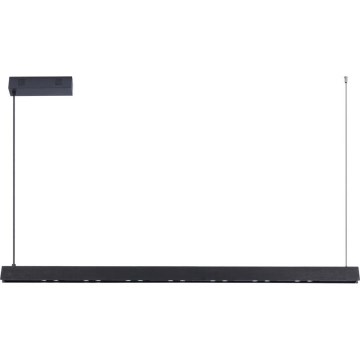 Immax NEO 07306L - диммируемая светодиодная люстра на тросовой подвеске MADEIRA LED/26W/230V Wi‑Fi Tuya 122 cm, черная + пульт дистанционного управления