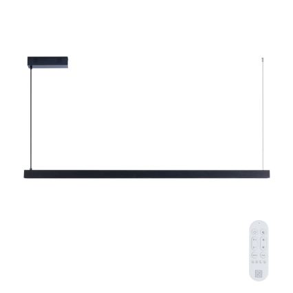 Immax NEO 07307L - LED диммируемая люстра на тросе MADEIRA LED/33W/230V Wi-Fi Tuya 152 см черная + пульт дистанционного управления