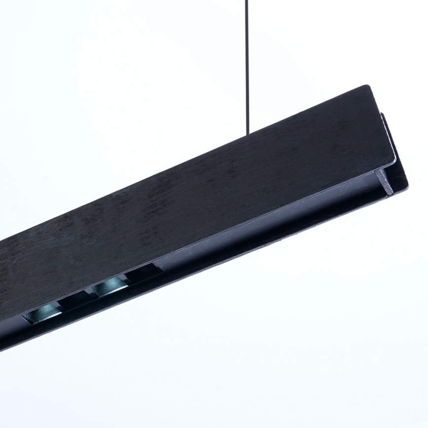 Immax NEO 07307L - LED диммируемая люстра на тросе MADEIRA LED/33W/230V Wi-Fi Tuya 152 см черная + пульт дистанционного управления