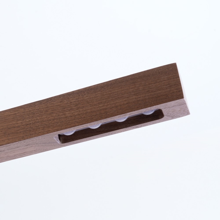 Immax NEO 07309L - диммируемая светодиодная люстра на тросе с сенсором MADEIRA LED/37W/230V 157 cm орех