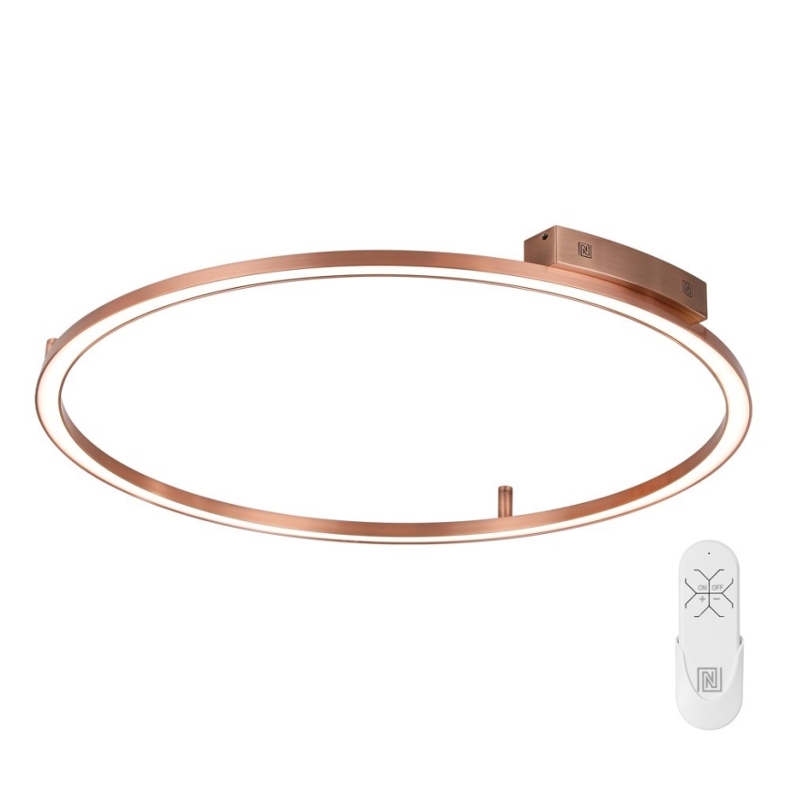 Immax NEO 07325-120C - LED диммируемый потолочный светильник FINO LED/72 Вт/230 В/120 см Tuya розовое золото + дистанционное управление