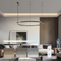Immax NEO 07329L - LED диммируемая люстра на тросе FINO LED/72W/230V 120 cm Tuya чёрная + дистанционное управление