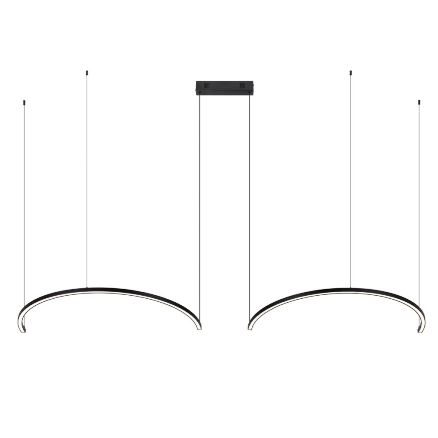 Immax NEO 07329L - LED затемнювана підвісна люстра на тросі FINO LED/72W/230V 120 cm Tuya чорна + пульт дистанційного керування