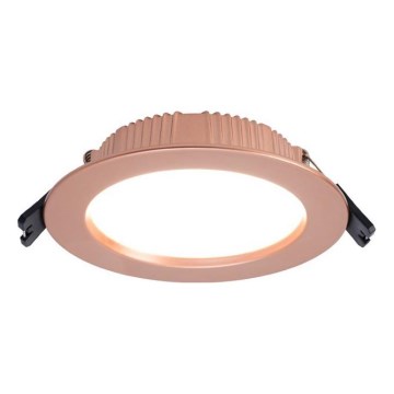 Immax NEO 07330L - LED вбудований точковий світильник з регульованою яскравістю DOWN LED/12W/230V Wi-Fi Tuya діаметр 12 см рожеве золото